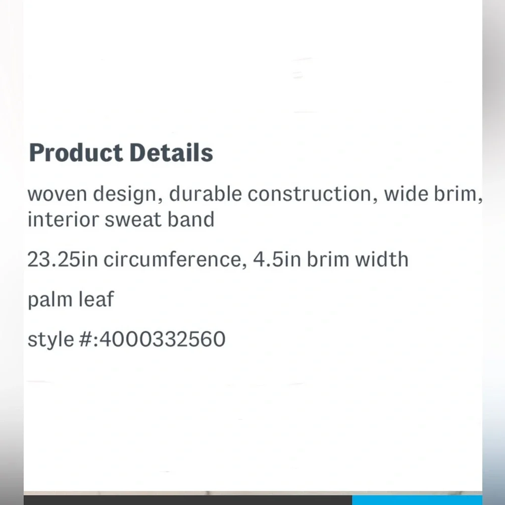 Lack of Color Palma Wide Boater Hat - Picture 8 of 8